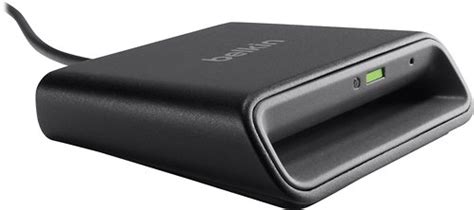 Belkin CAC Smart Card Reader, Black (F1DN008UTT) 